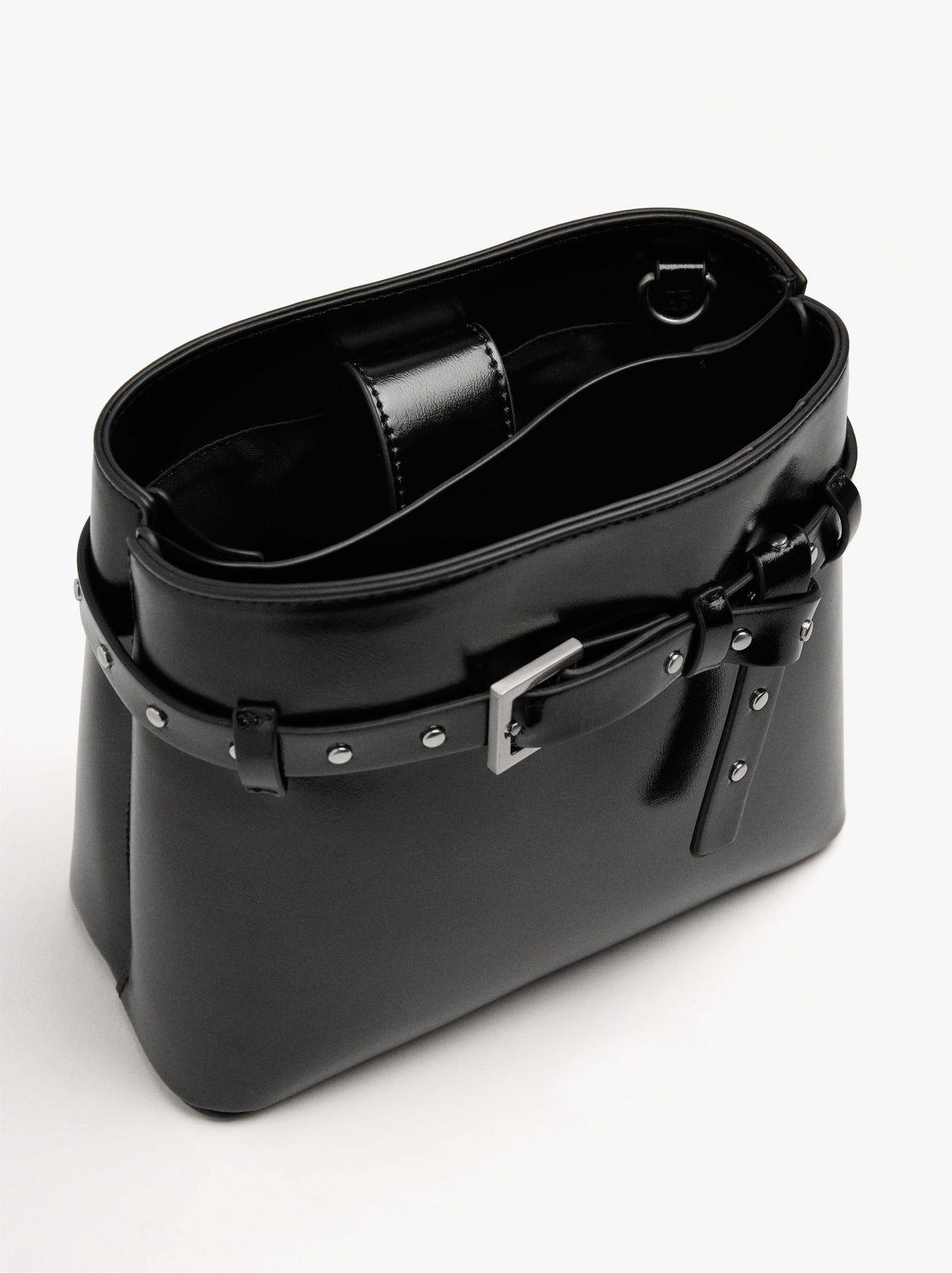 Bucket Bag With Belt Detail