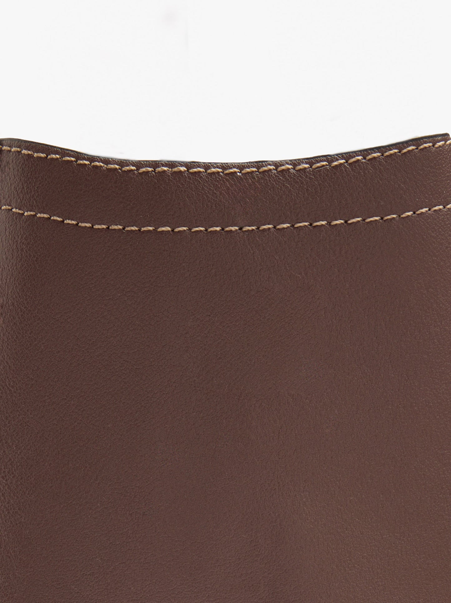 Shopper Bag With Topstitching L