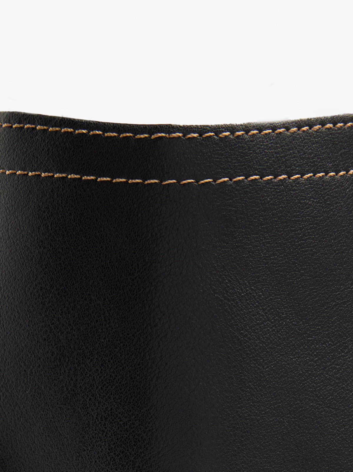 Shopper Bag With Topstitching L