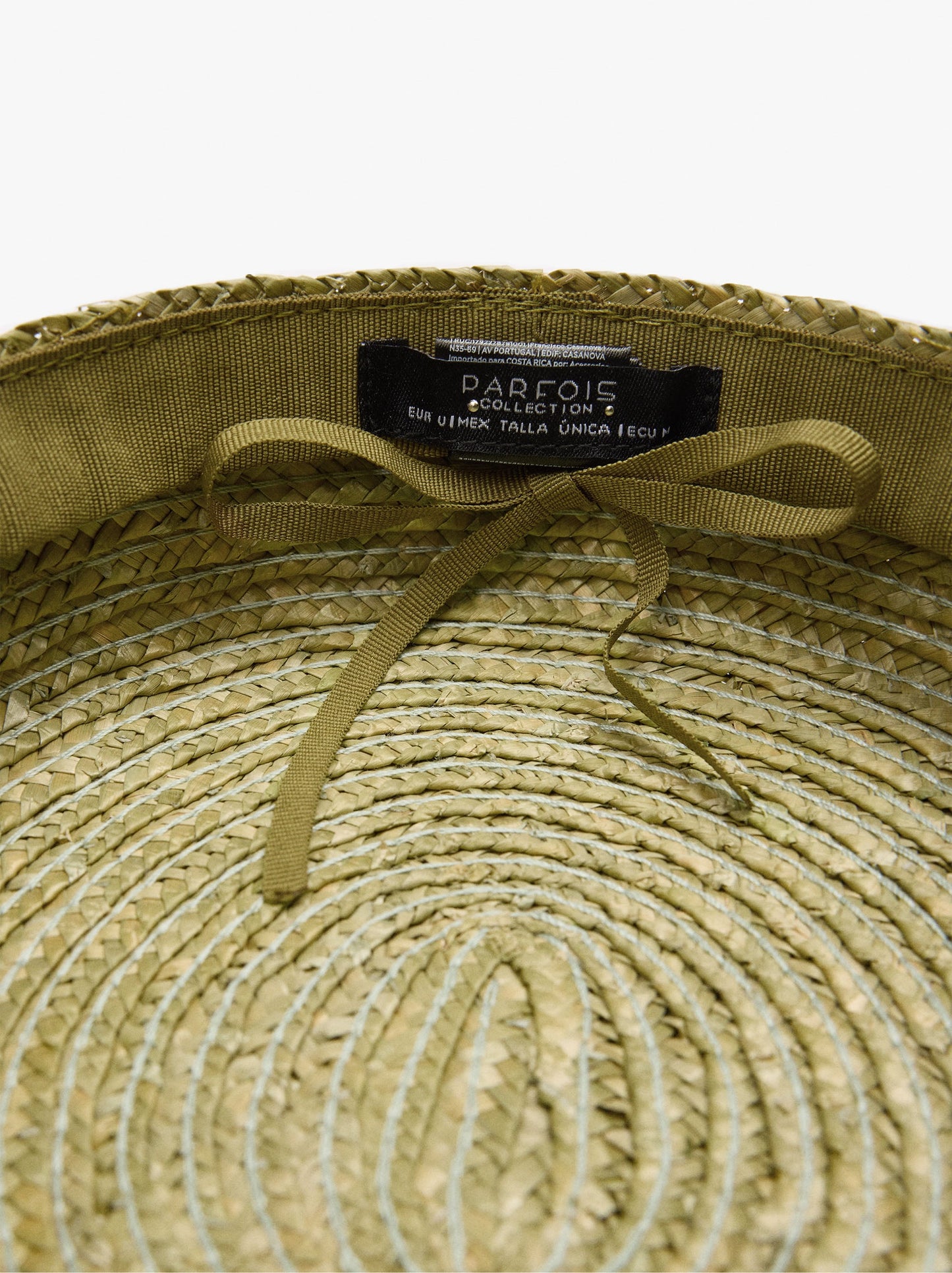 Paper Straw Effect Pillbox Hat