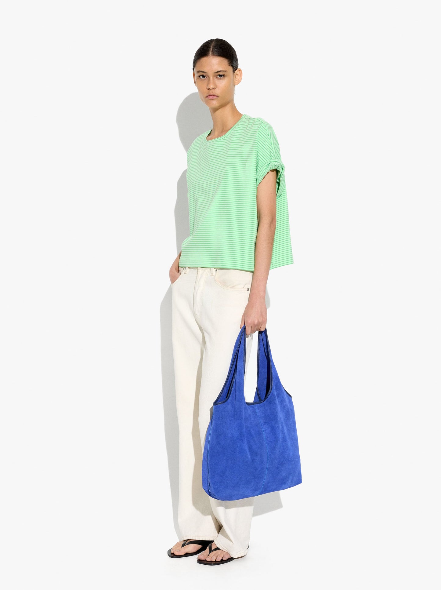 Leather Shopper Bag