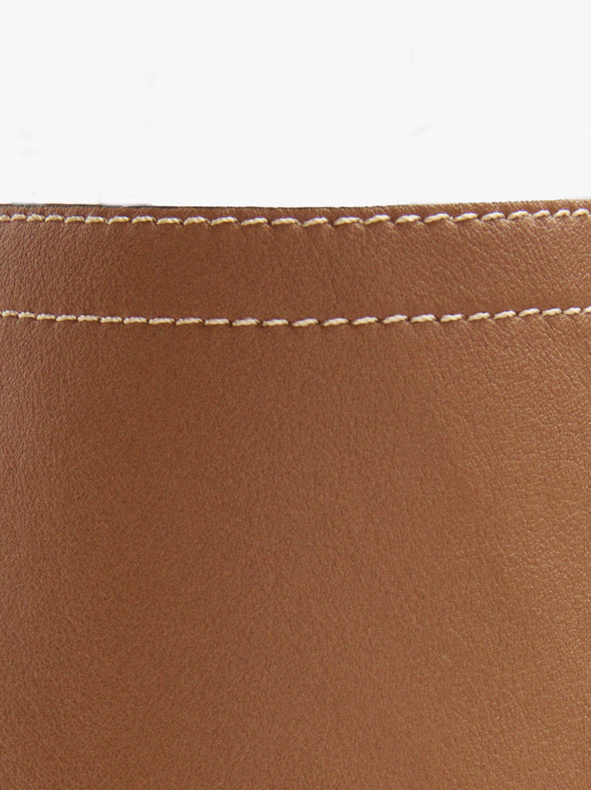 Shopper Bag With Topstitching L