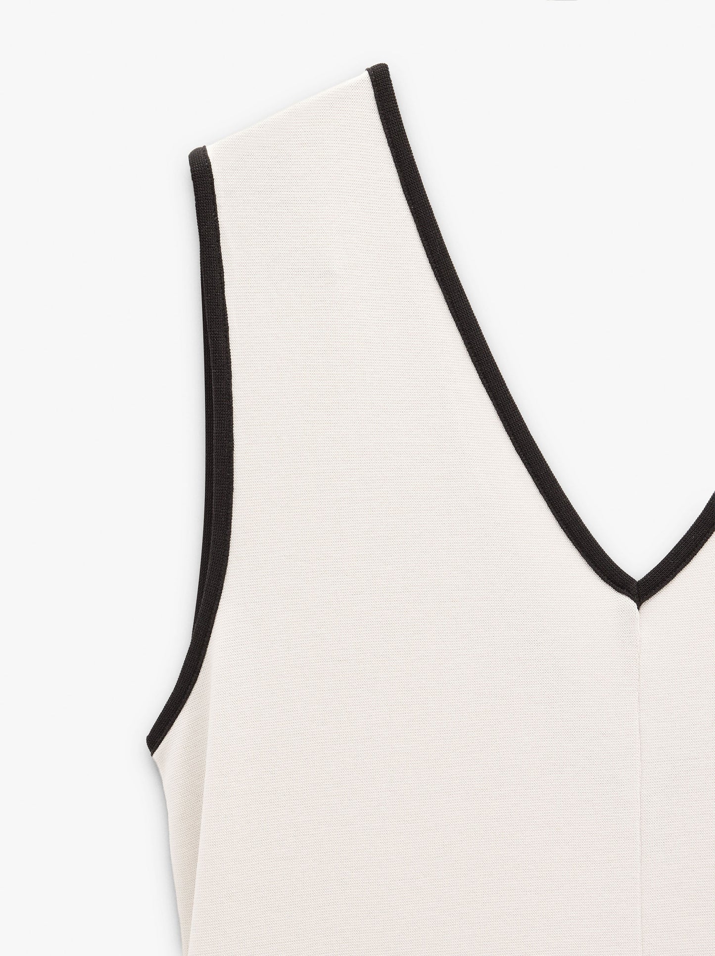 Midi Dress With V-Neck
