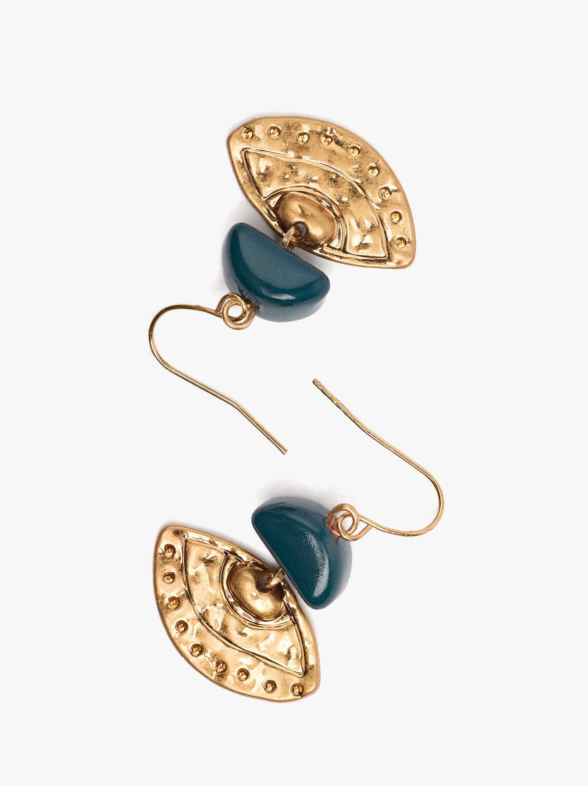Eye Earrings With Ceramic