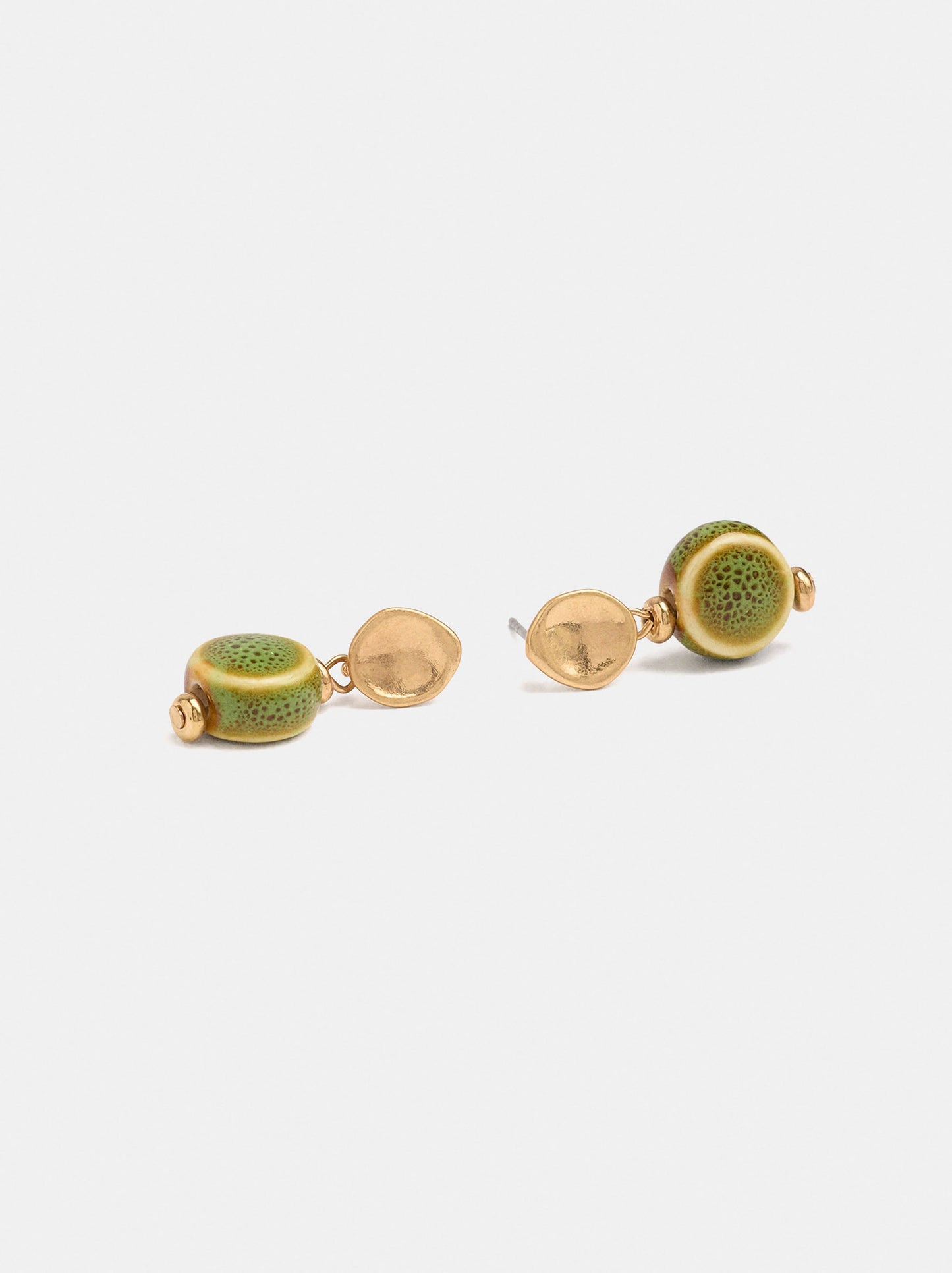 Earrings With Ceramic