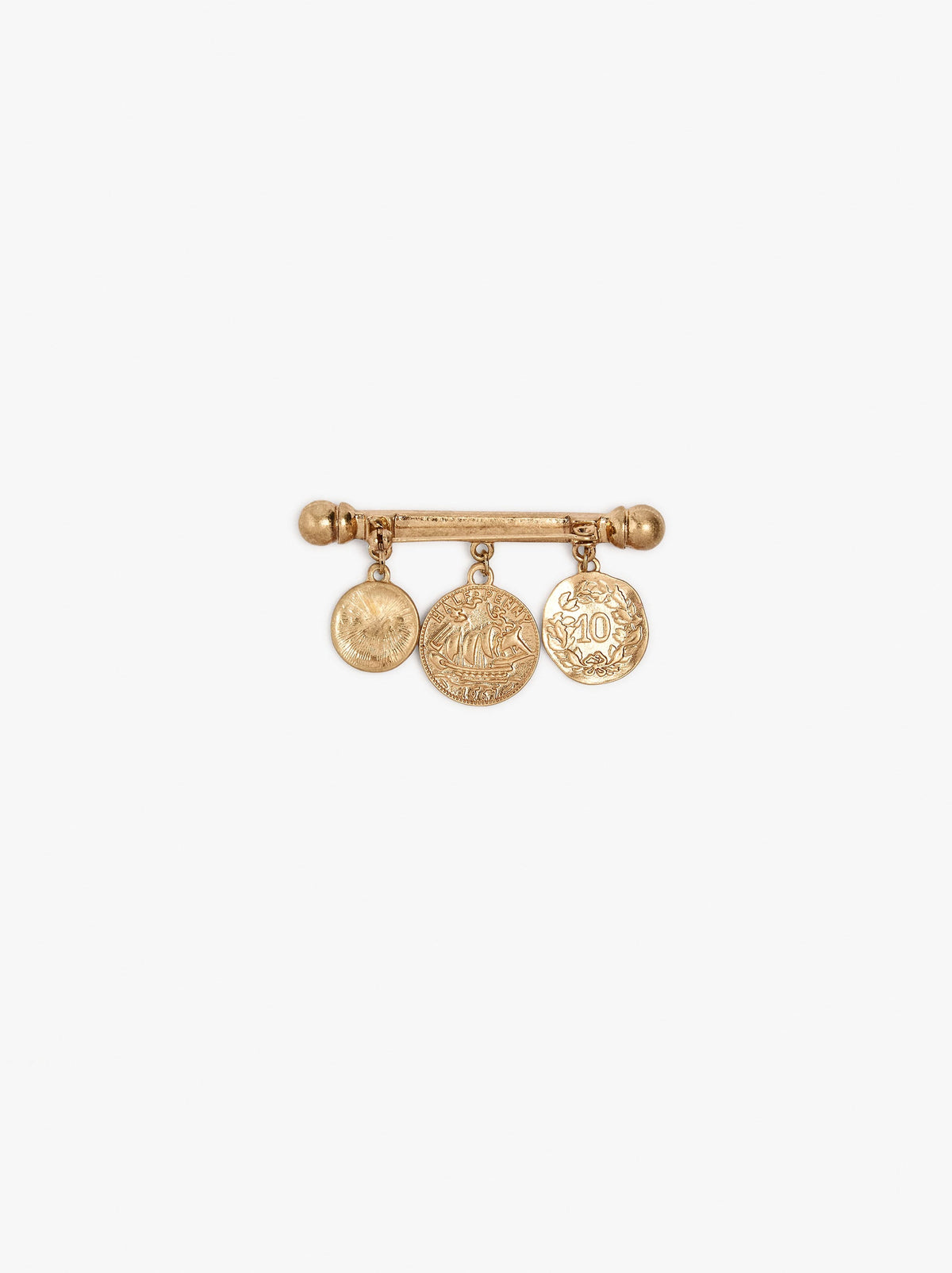 Brooch With Bars And Medals