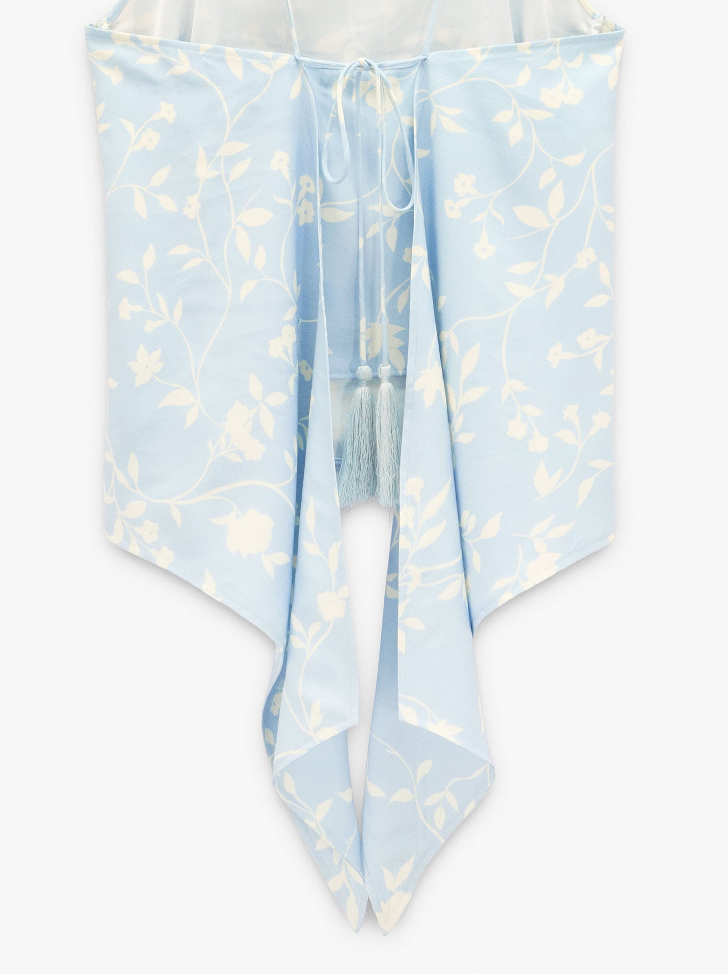Floral Printed Strap Top