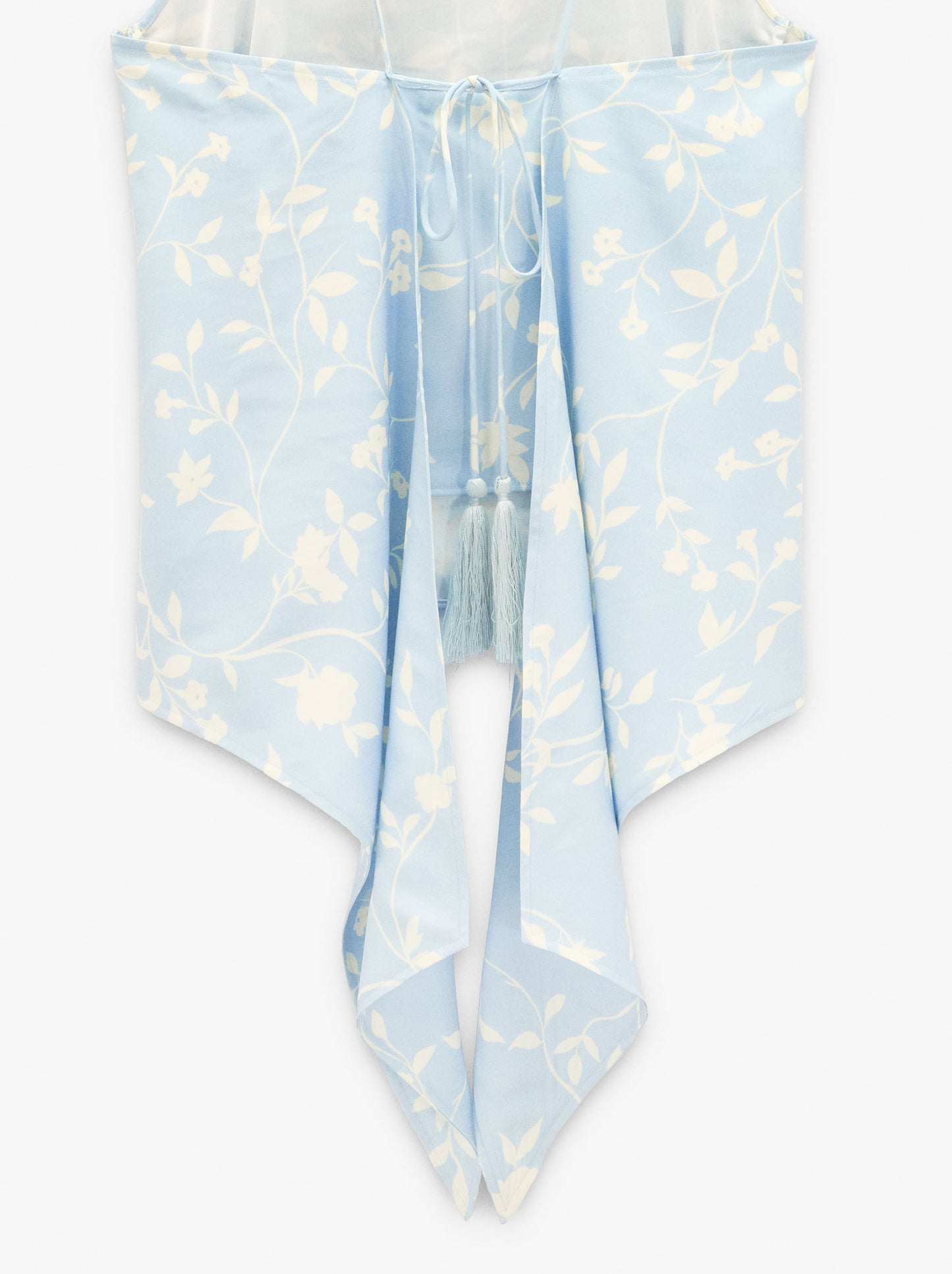 Floral Printed Strap Top