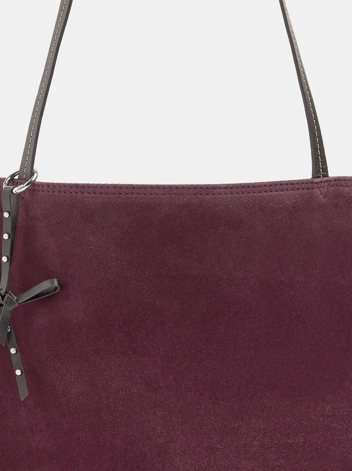 Rectangular Leather Shopper Bag