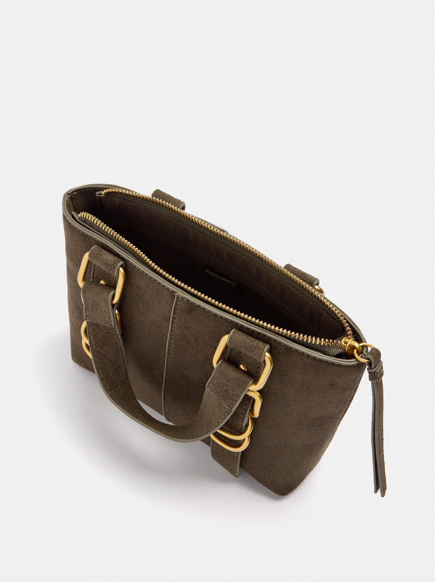 Tote Bag With Buckles