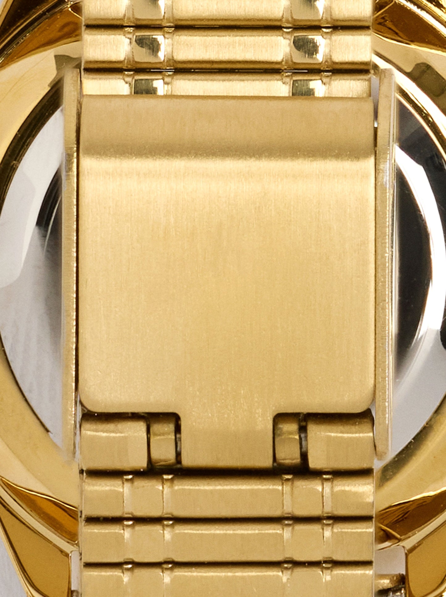 Square Watch With Stainless Steel Knit Strap