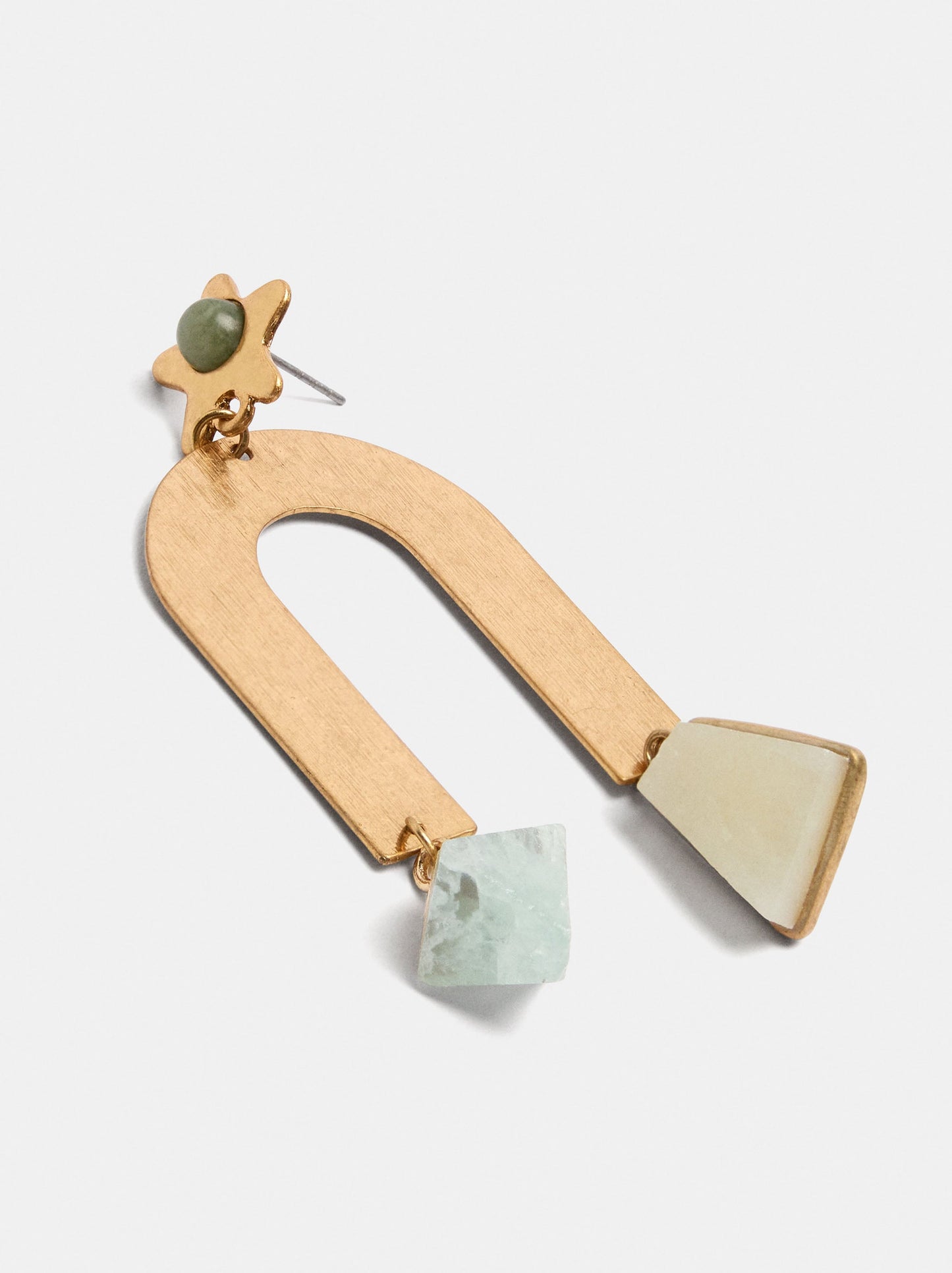 Hoop Earrings With Stones