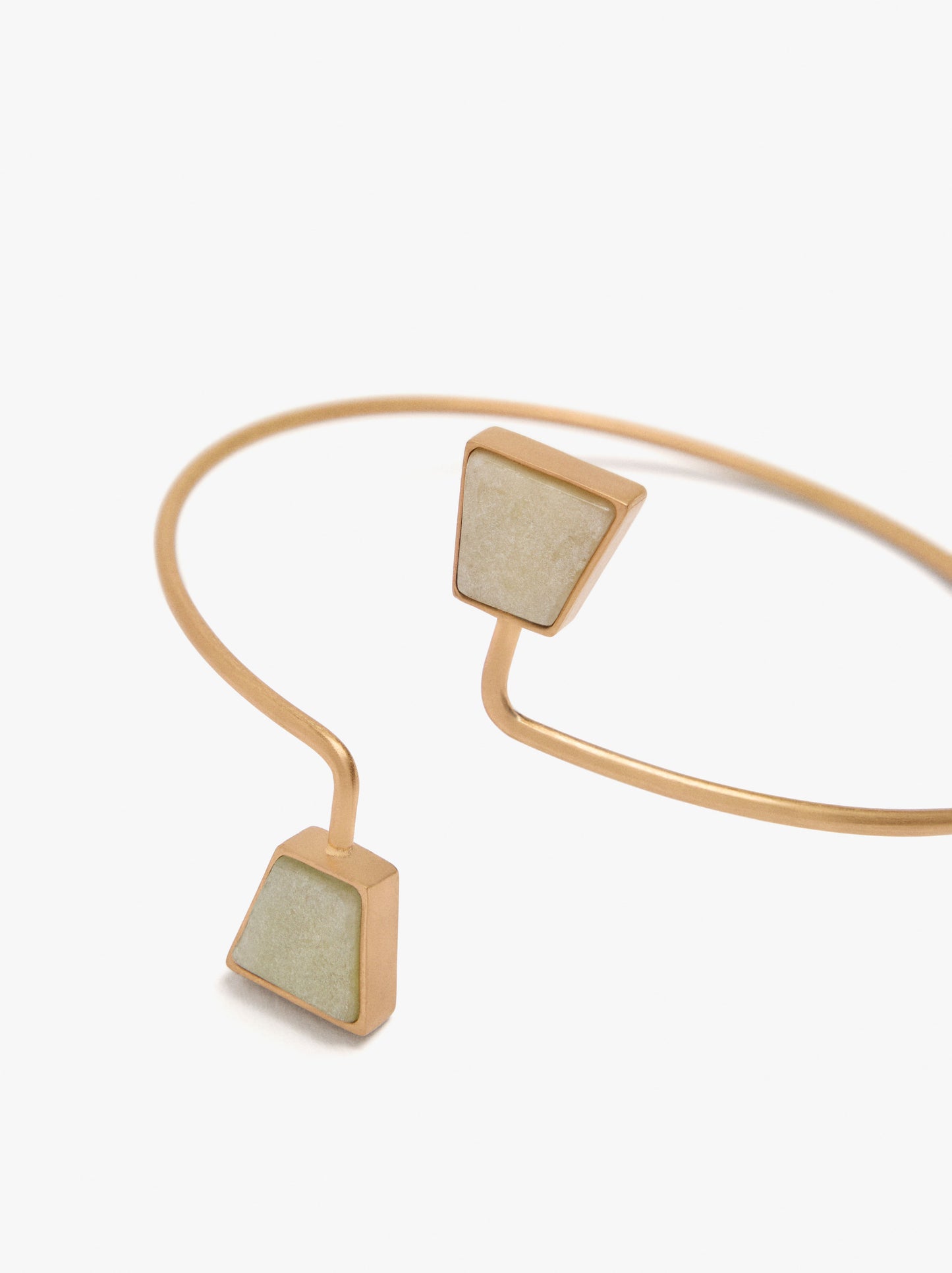 Bracelet With Geometric Stones