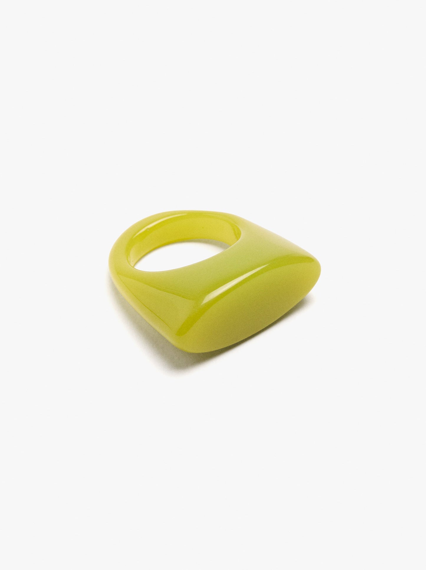 Elongated Resin Ring