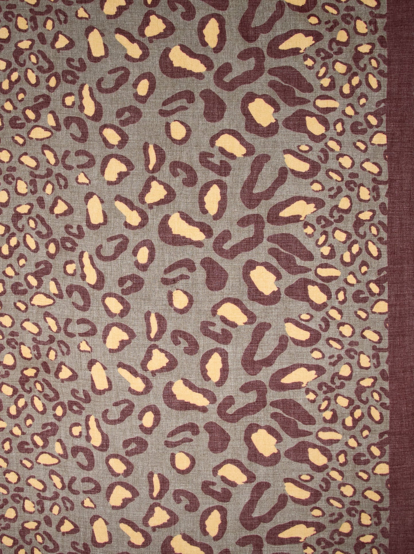 Animal Print Scarf