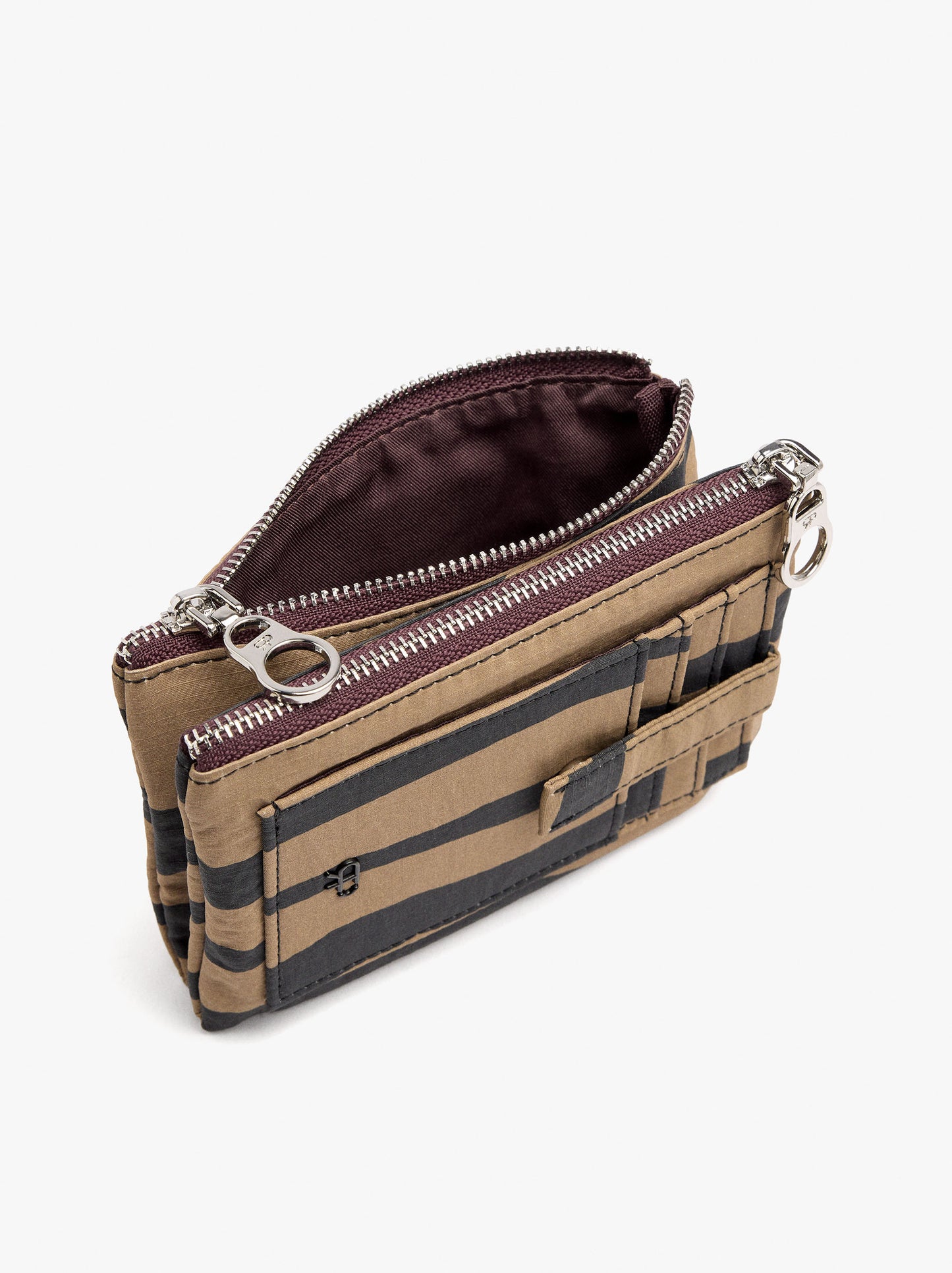 Animal Print Nylon Card Holder