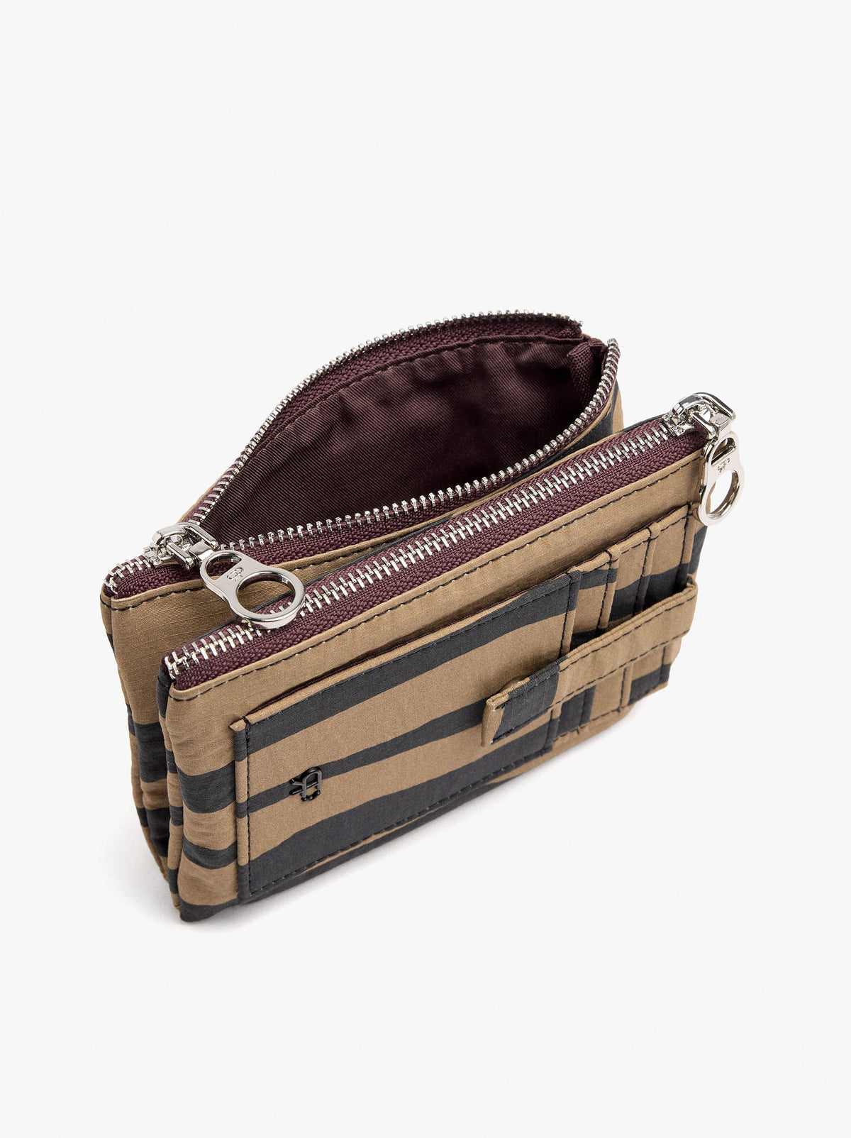 Animal Print Nylon Card Holder