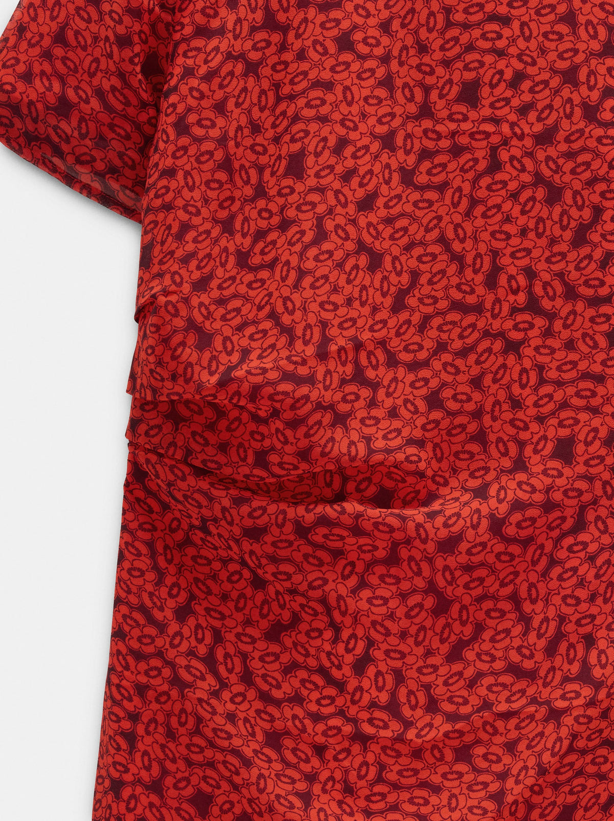 Short Floral Printed Dress