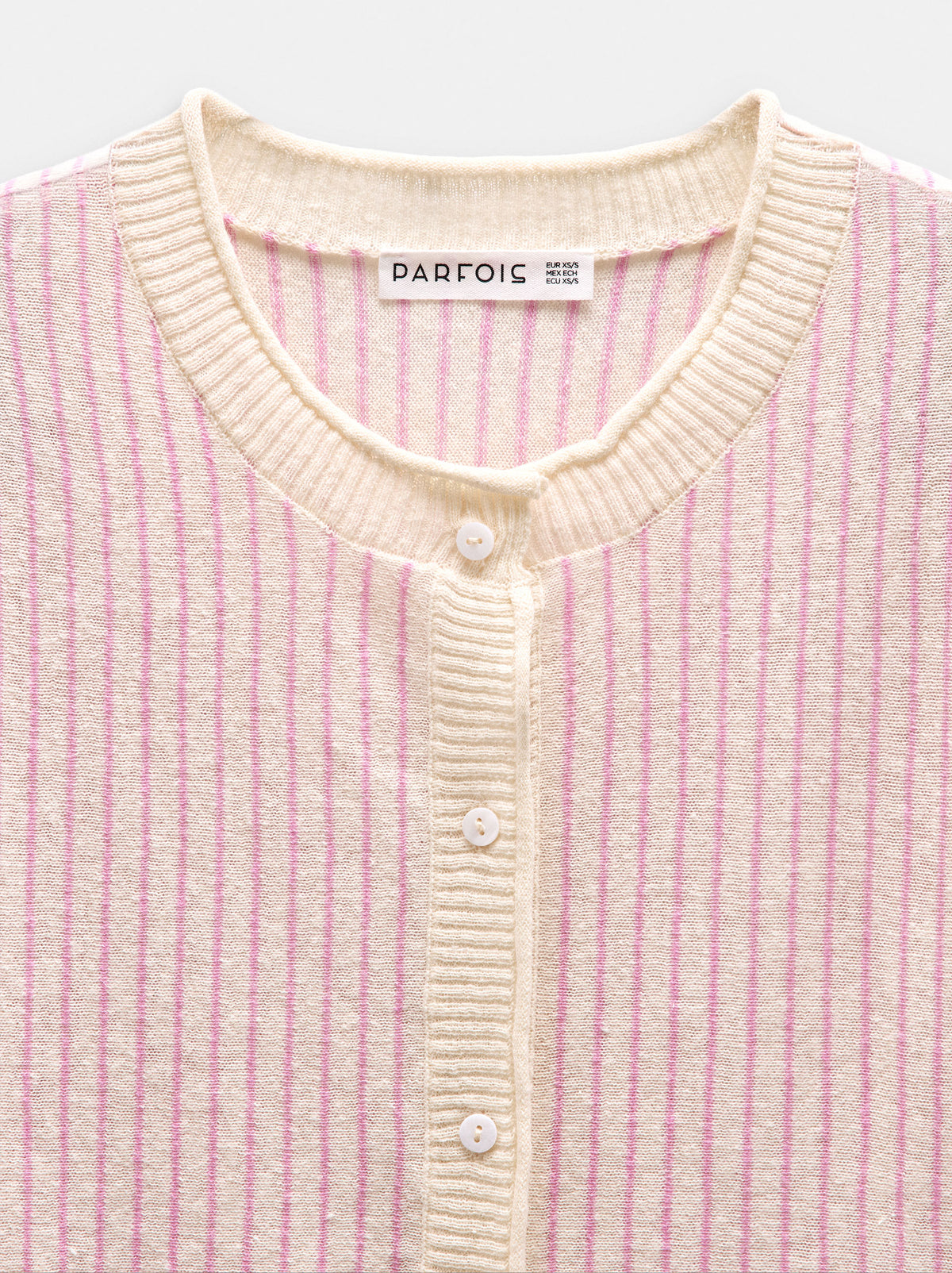 Striped Linen-Blend Cardigan