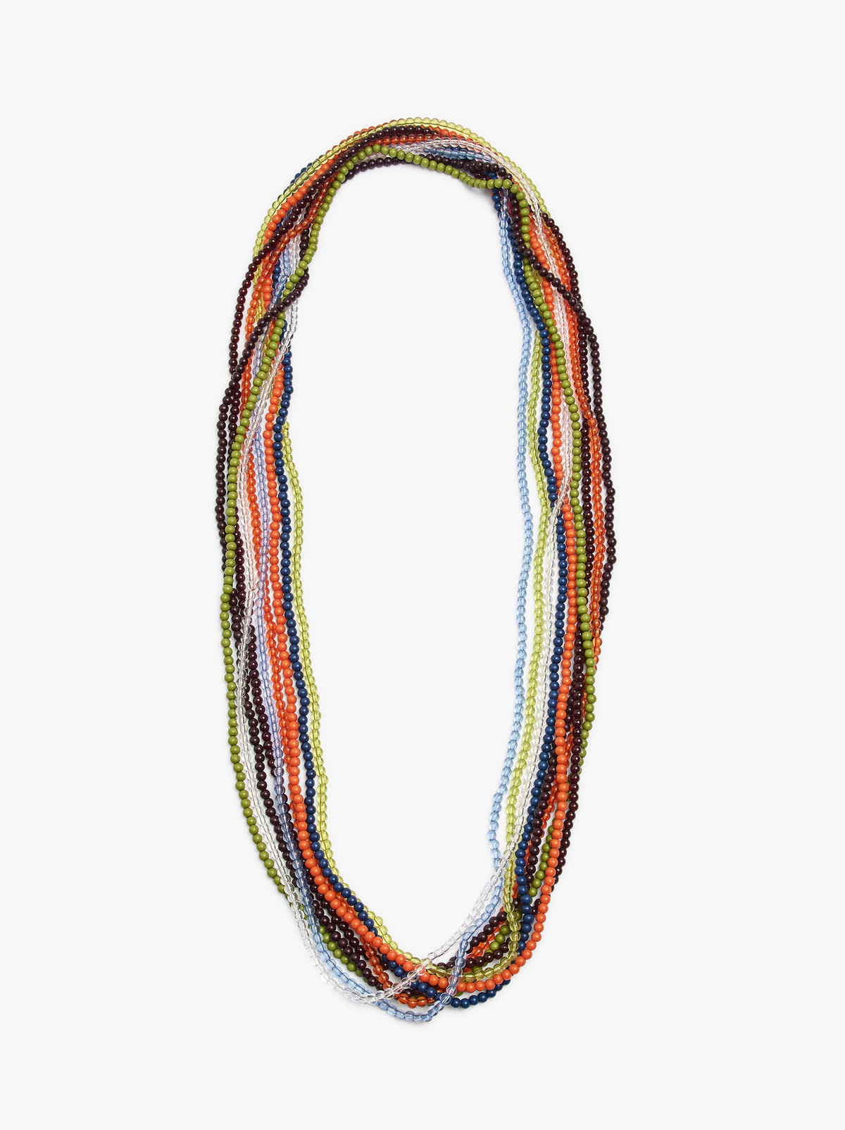 Set Of Long Resin Necklaces
