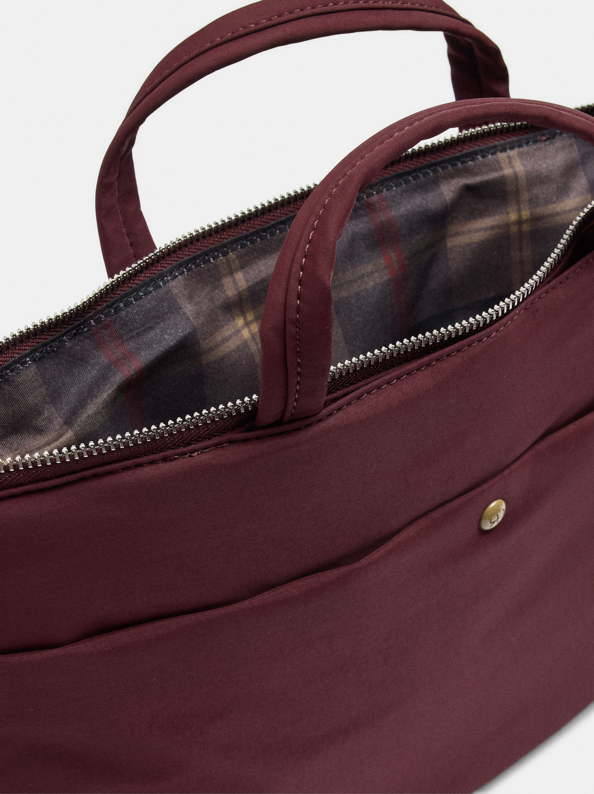 15" Plain Nylon Laptop Case