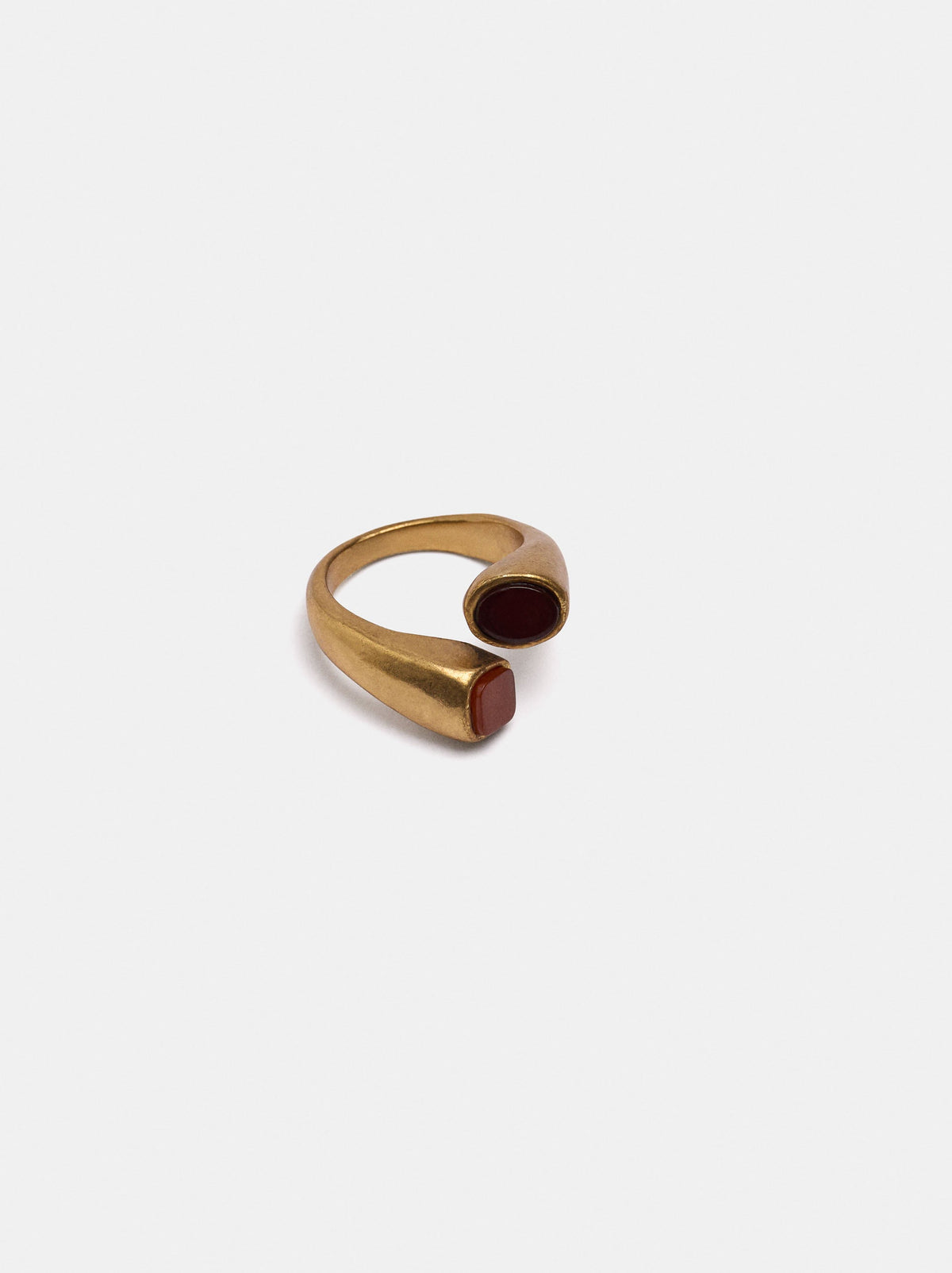 Open Resin Ring With Details