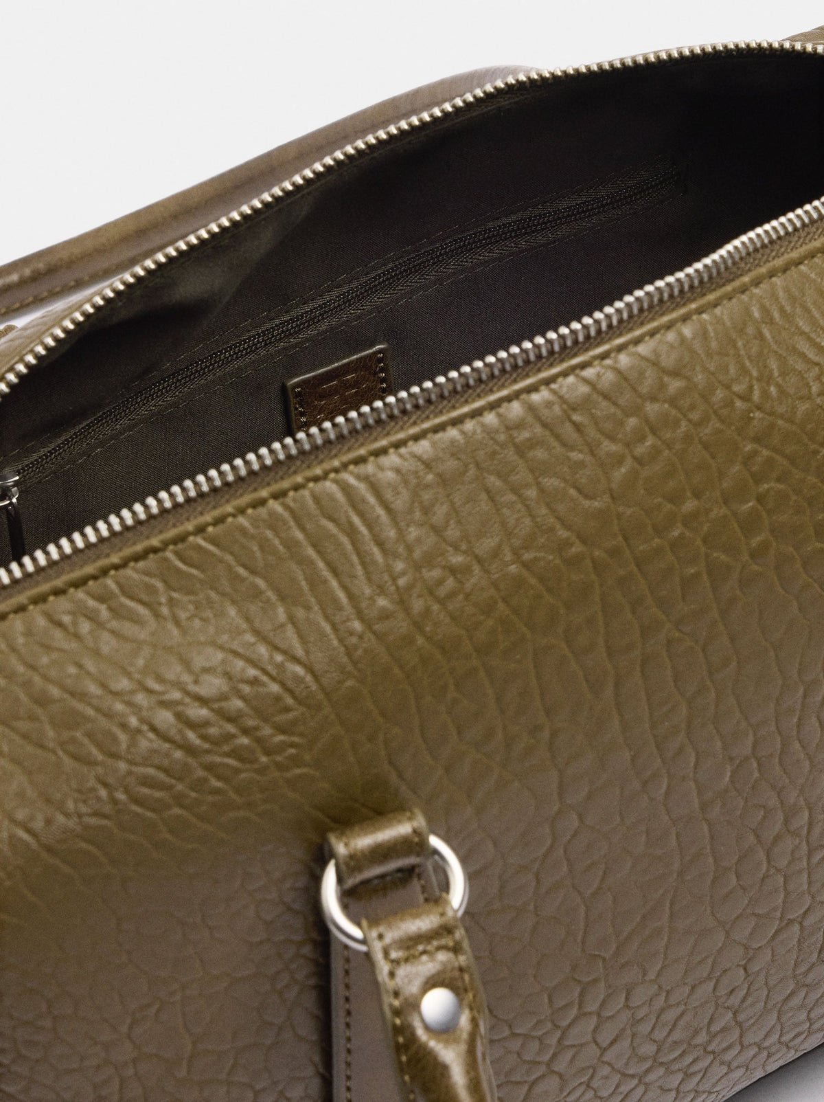 Textured Shoulder Bag