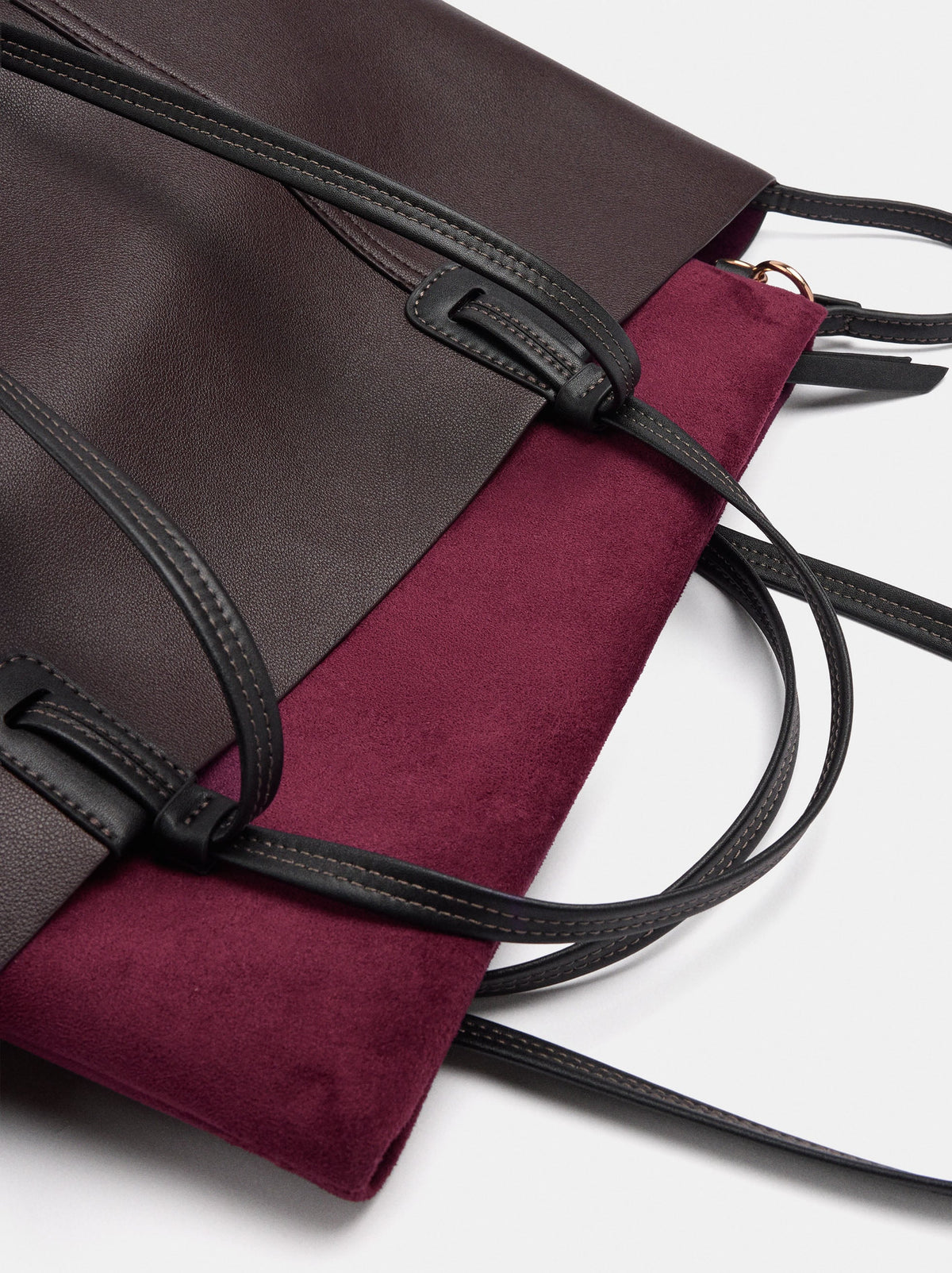 Reversible Shopper Bag With Versatile Straps