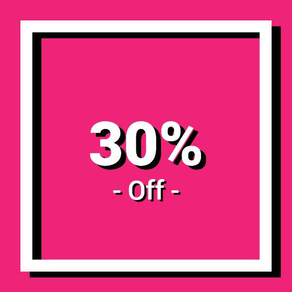 30% Off