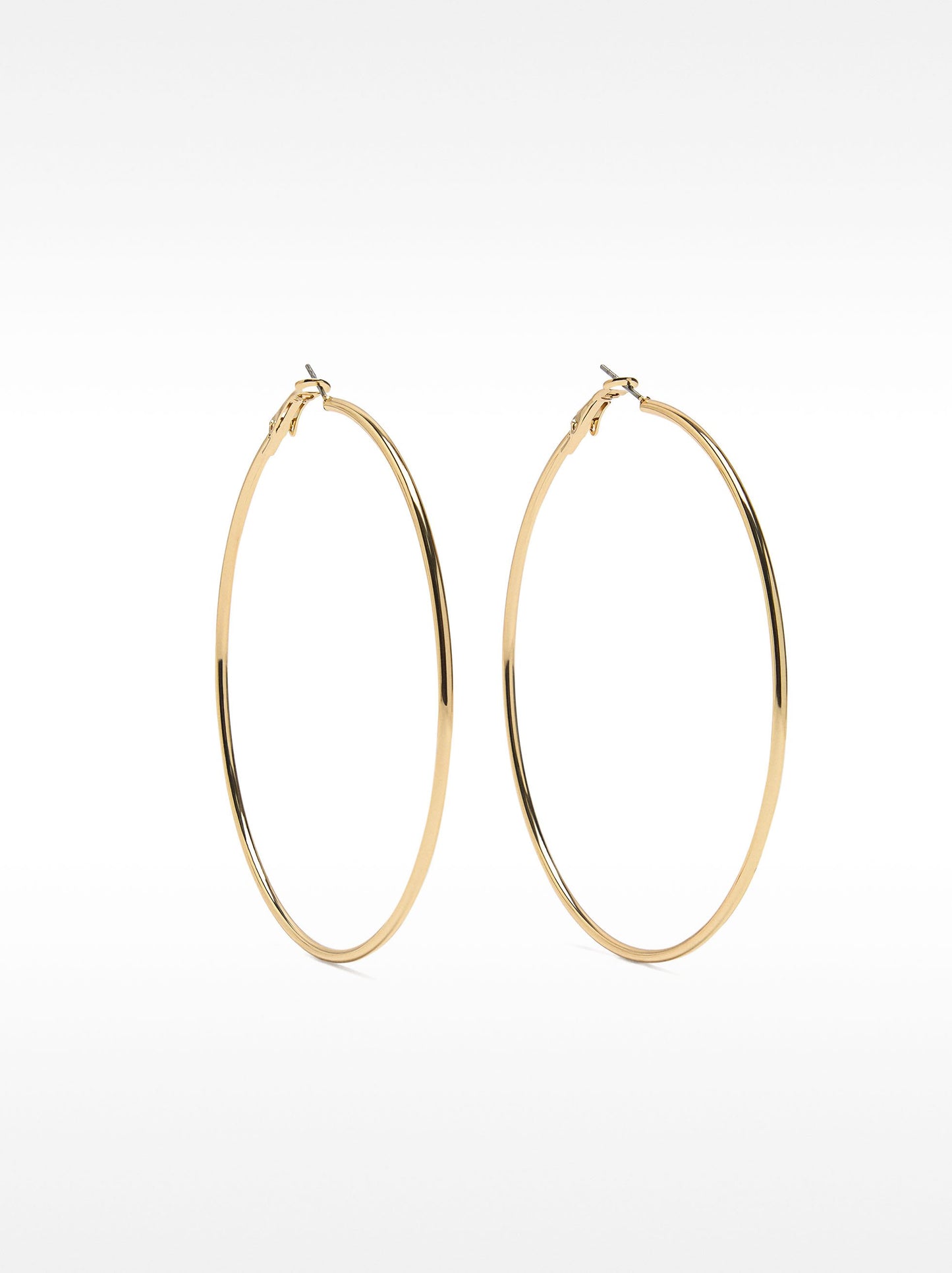 Basic Large Hoop Earrings