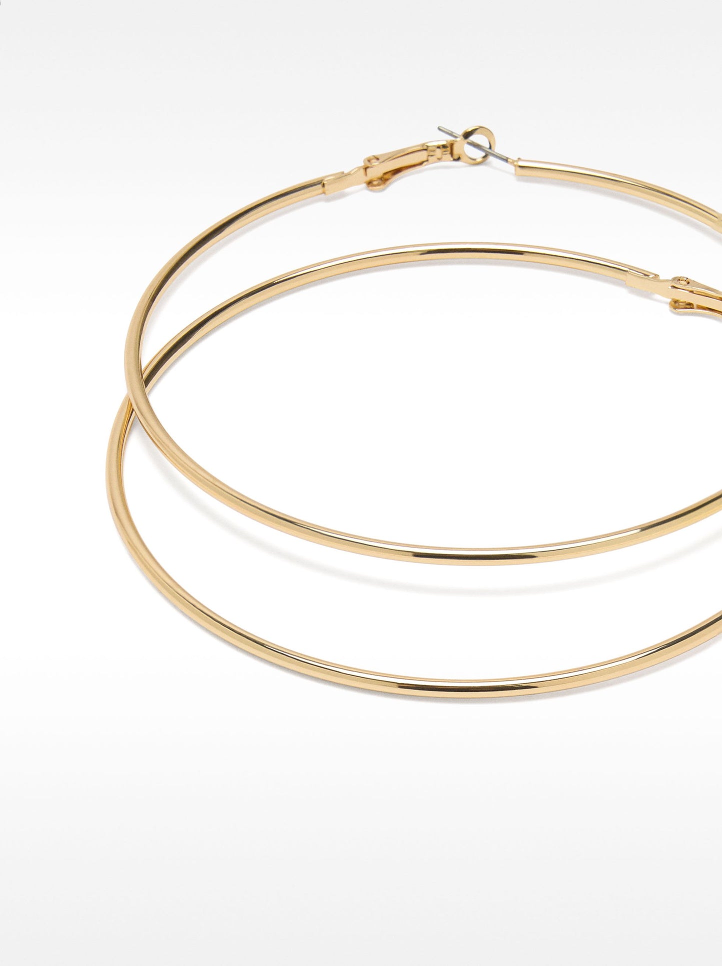 Basic Large Hoop Earrings
