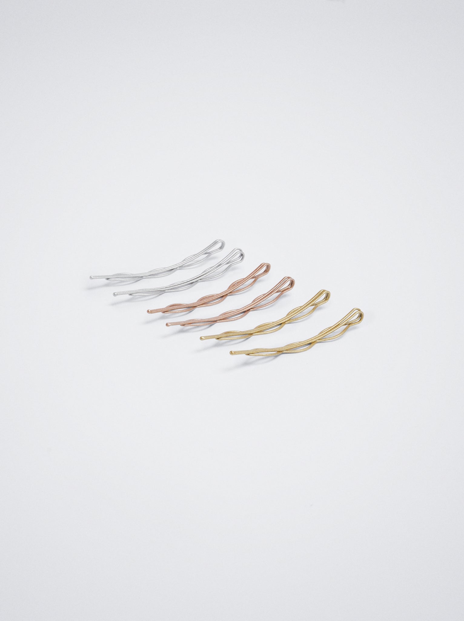 Set Of Metallic Hairslides