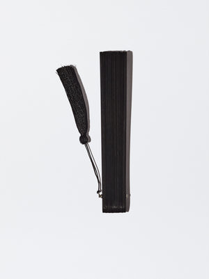 Bamboo Perforated Fan