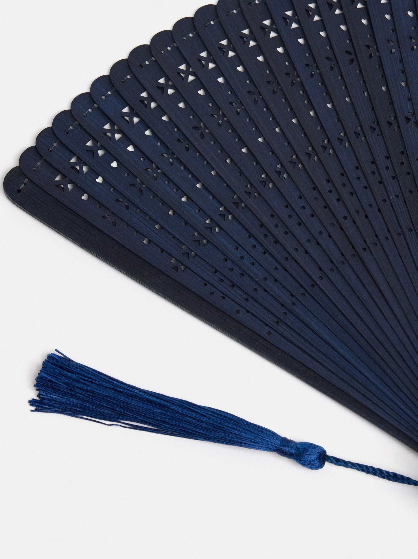 Bamboo Perforated Fan