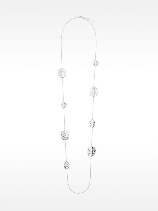 Long Silver Necklace