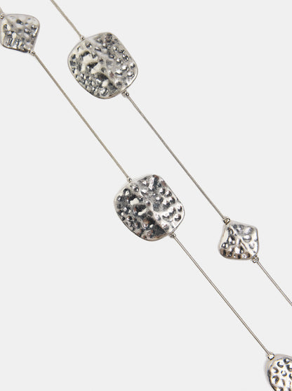 Long Silver Necklace