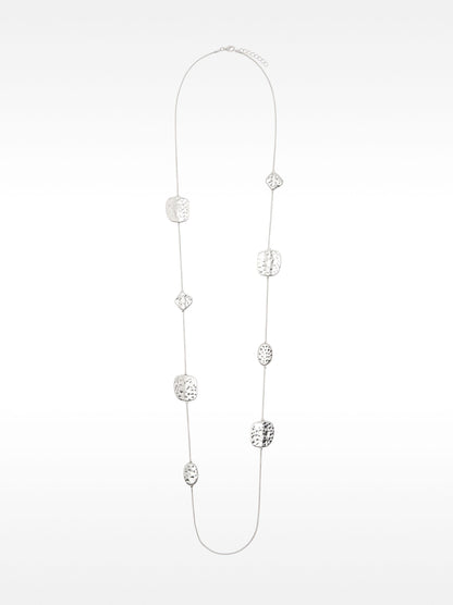 Long Silver Necklace