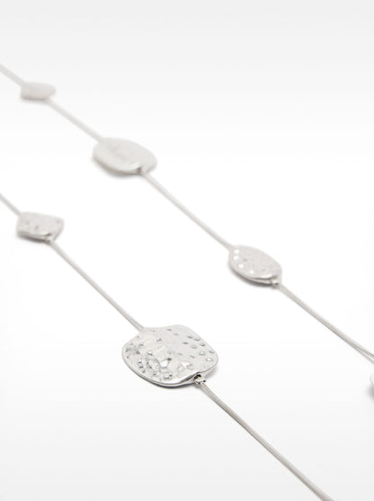 Long Silver Necklace