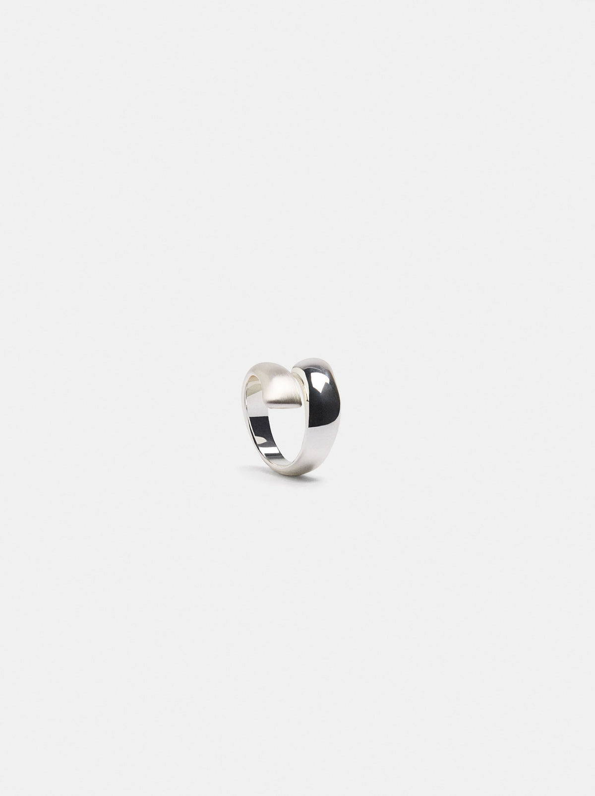 Silver Spiral Ring