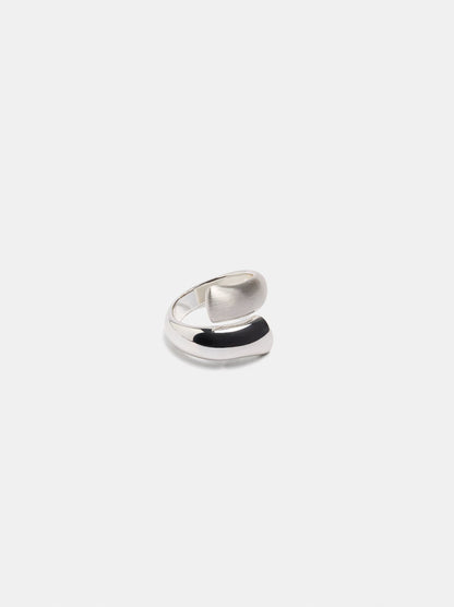 Silver Spiral Ring