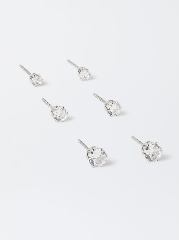 Set Of Rhinestone Studs