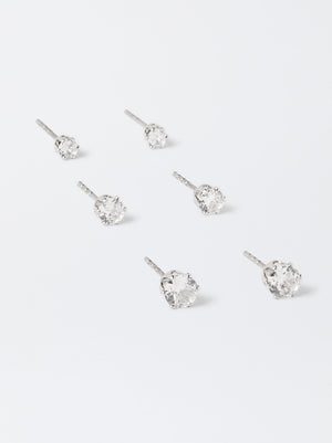 Set Of Rhinestone Studs