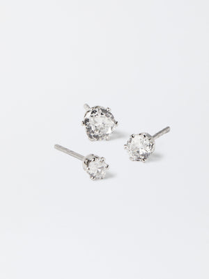 Set Of Rhinestone Studs