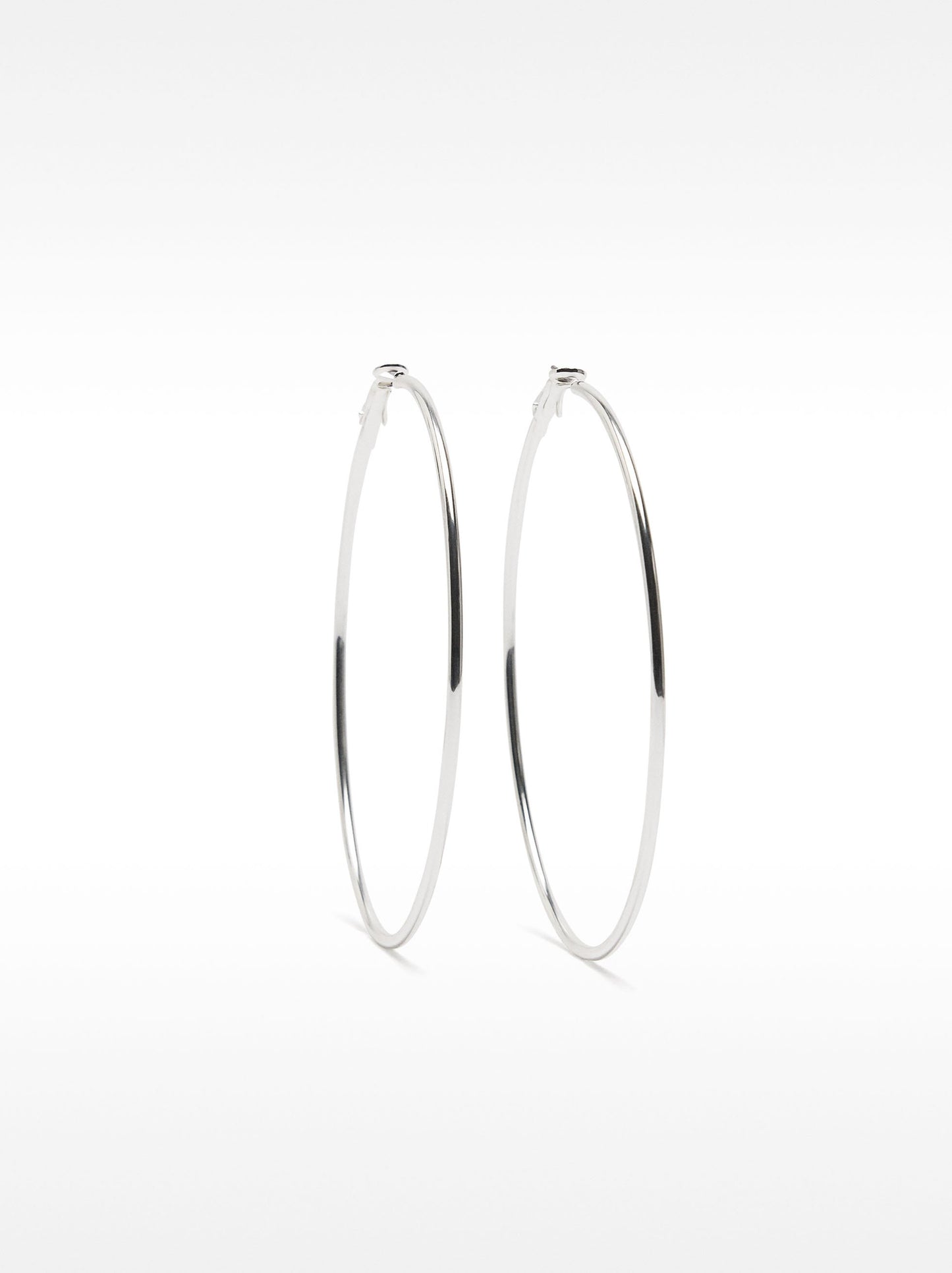 Basic Large Hoop Earrings