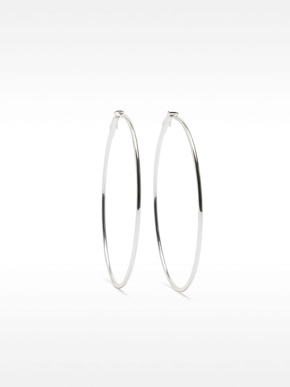 Basic Large Hoop Earrings