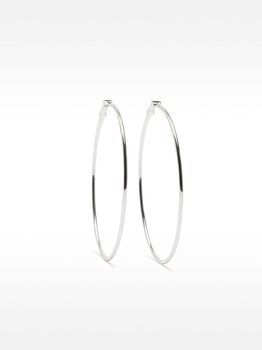 Basic Large Hoop Earrings
