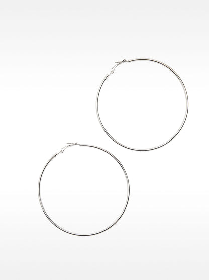 Basic Large Hoop Earrings