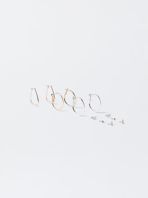 Set Of Basic Earrings