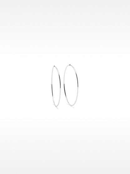 Basic Large Hoop Earrings