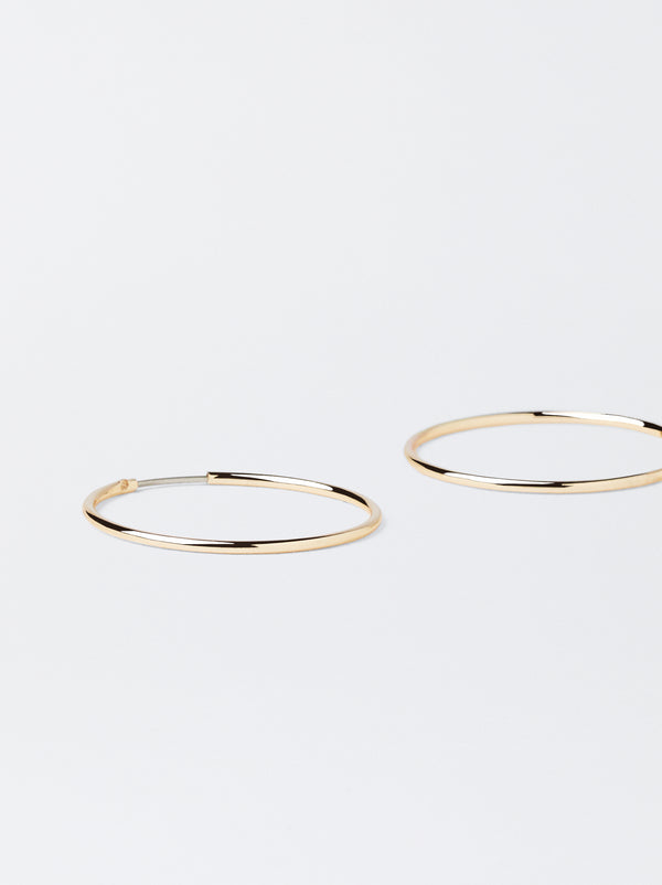 Small Gold Hoop Earrings